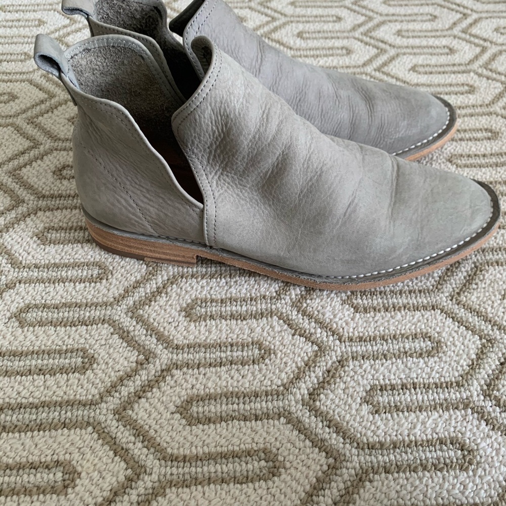 Custom made suede leather shoes from Mexico - Picture 2 of 3